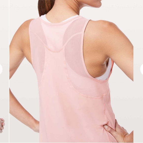 Lululemon Sculpt Tank II top blush pink mesh
Faint Coral - Picture 3 of 5